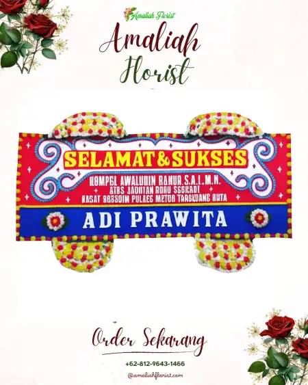 Papan Bunga Ucapan Selamat Antapani Kidul